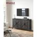 VASAGLE Buffet Storage Cabinet, 15.7" D x 59" W x 31.5" H Credenza Sideboard Table, Kitchen Cupboard