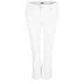 Pnts Hose "The Mini B" Damen, Gr. 28-32, Baumwolle, Jeans mit Stretch und fransigem Saum