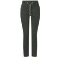 Cecil NOS Style Tracey Washed Damen, Gr. L/28, Baumwolle, CECIL Casual Fit Damenhose, Middle Waist, Slim Legs, Joggpants, Tunnelzugband, Taschen