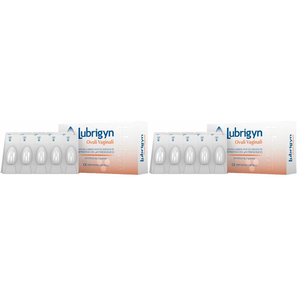 Lubrigyn® Ovuli Vaginali 2x10 pz vaginali
