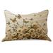 Ambesonne Rustic Quilt Pillow Cover Meadow Bloom Butterflies Pale Orange Tan Green Polyester in White | 1 H x 30 W x 20 D in | Wayfair