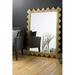 Wade Logan® Modern & Contemporary Accent Mirror, Wood in Black | 35" H x 25" W | Wayfair E19479BA095E4C0294BFBA2A7A28912E