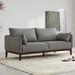 Latitude Run® Bruster 79.9" Square Arm Sofa in Gray | 33.4 H x 79.9 W x 37.8 D in | Wayfair 64B729270E054646AD41EFBC3EE8FA7A