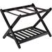 Co-t Folding Wood Luggage Rack Wood in Brown | 20 H x 26.54 W x 18.66 D in | Wayfair UFOB008DZ6JPO