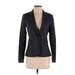New York & Company Blazer Jacket: Gray Jackets & Outerwear - Women's Size 0