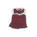 Janie and Jack Dress: Red Plaid Skirts & Dresses - Kids Girl's Size 8