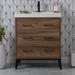 George Oliver Haylie 31.06 Single Bathroom Vanity w/ Top Marble | 36.66 H x 31.06 W x 18.75 D in | Wayfair A4435B9E6355477EBBD3E4C9266F7387