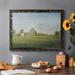August Grove® Grove Farm II Framed On Canvas Painting Canvas, Solid Wood in Blue/Green | 28 H x 42 W x 1.5 D in | Wayfair