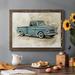 August Grove® Pickup III - Single Picture Frame Print on Canvas Canvas, Solid Wood in Brown | 26 H x 38 W x 1.5 D in | Wayfair