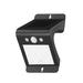 Globe Electric Company LED Solar Power Outdoor Security Flood Light w/ Motion Sensor in Black | 5.8 H x 3.7 W x 2.9 D in | Wayfair 91009009