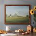 August Grove® Grove Farm II Framed On Canvas Painting Canvas, Solid Wood in Brown | 26 H x 38 W x 1.5 D in | Wayfair