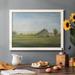 August Grove® Grove Farm I Framed On Canvas Painting Canvas, Solid Wood in Blue/Gray/Green | 14 H x 20 W x 1.5 D in | Wayfair