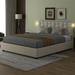 Latitude Run® Darino Upholstered Panel Bed, Wood in Brown | 45.3 H x 63.4 W x 83 D in | Wayfair 2D9CC994574540CBAE8C8628DBB2692E