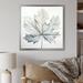 Winston Porter Silver Sycamore Leaf I - Print on Canvas Canvas, Cotton in Gray | 16 H x 16 W x 1 D in | Wayfair 645E961DFC4A491A818D8E87911ABF4F