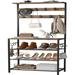 17 Stories Cavas Hall Tree 23.2 Wide Metal in Brown | 66 H x 23.2 W x 11.8 D in | Wayfair 9AE5E69DB8D446A6879A25CA05DE9351