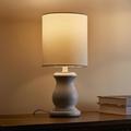 August Grove® Retro Table Lamp, Elegant Bedroom Light in White | Wayfair FB28ED2FDABC47A794BED6EDFAAA7BC2