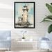 Breakwater Bay Gray Minimal Coastal Light House Metal in Blue/Gray/Green | 32 H x 16 W x 1 D in | Wayfair 0E4E45494BDA413EAC7D860DED05D68D