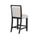 Red Barrel Studio® Upholstered Dining Chair Stools Upholstered, Dining Room Furniture in Black/Gray | Wayfair 281A1E46429041518A28DA7F4958FF1B
