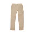 TOM TAILOR Herren Chino Hose im Utility Stil, braun, Uni, Gr. 32/34