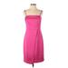 J.Crew 365 Casual Dress - Sheath Square Sleeveless: Pink Print Dresses - Women's Size 0