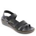 Cole Haan Peyton Flatform - Womens 7 Black Sandal Medium