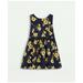 Brooks Brothers Girls Sleeveless Floral Print Dress | Navy | Size 12
