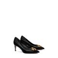 Eleanor Pointed Toe Pump - Black - Tory Burch Heels