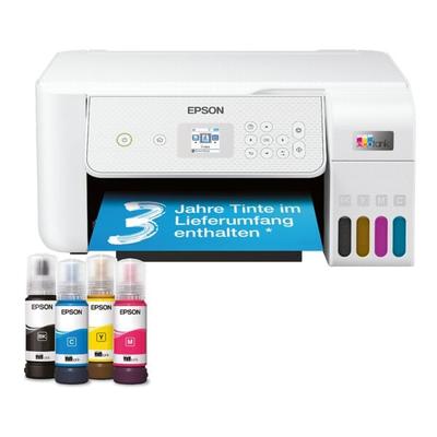 Epson Multifunktionsdrucker »EcoTank ET-2876« weiß, 37.5x17.9x34.7 cm