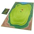 Golf Battle Royale,Golf Game Mat Bucket Golf Yard Game Golf Training Aid Equipment, Golf Simulat Outdoor Games for Adults