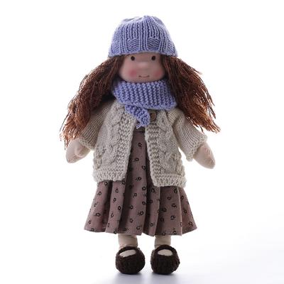 Cotton Waldorf Doll Doll Artist Handmade Festival Thumb Gift Box
