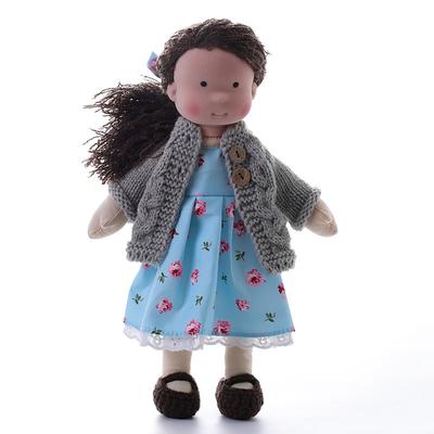 Cotton Waldorf Doll Doll Artist Handmade Festival Thumb Gift Box