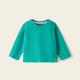 Kids Girls' T shirt Solid Color School non-printing Long Sleeve Crewneck Active 7-13 Years Spring Tender green Black White