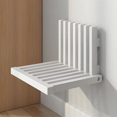 Shower Seat Benchwall-mounted Folding Stool Chairshower Stool For Inside Showerentryway
