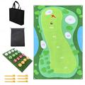 The Casual Golf Game Set,Complete Golfing Experience with Hitting Mat and Game Pad, Ideal for Leisurely Enjoyment and Perfecting Your Swing Technique