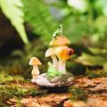 Decorative Objects Resin Modern Contemporary Gray Little Mushroom/mushroom Rabbit/red Mushroom/two Squirrels/three Mushrooms/frog Mushroom