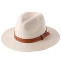 Women's Cowboy Hats 1pcs Basic Brown Band Western Hats