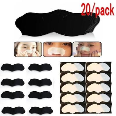 20 Pcs Nose Blackhead Remover Mask Deep Cleansing Skin Care Shrink Pore Acne Treatment Mask Nose Black dots Pore Clean Strips