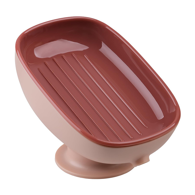 Soap Holder Self Draining for Sink Soap Holder Suction Cup Bar Soap Holder for Kitchen Bathtub