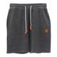 Men's Sweat Shorts Shorts Casual Shorts Drawstring Elastic Waist Plain Comfort Short Holiday Beach Weekend Fashion Casual Black Light Grey Micro-elastic