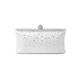 Women's Clutch Evening Bag Evening Bag Polyester Alloy Party Holiday Rhinestone Solid Color Silver Black Light Pink