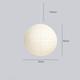 White Round Rice Paper Lantern Pendant Light, Paper Lamps Paper Lights, Easy to Assemble,Fixtures 11.02 15.75 Ceiling Hanging Lamp 30cm