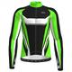 21Grams Men's Cycling Jacket Cycling Jersey Long Sleeve Bike Jacket Top with 3 Rear Pockets Mountain Bike MTB Road Bike Cycling Thermal Warm Warm Breathable Breathability Yellow Red Blue Graphic