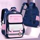 Book Bag Casual Large Capacity Backpack Simple Spine Protection Waterproof Backpack School Bag, Back to School Gift