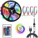 LED Strip Light 5V USB 24key Remote Control 1/2/3/5m RGB 5050 TV Background Lighting Home Decoracion Fairy LED Lights