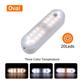 Motion Sensor Light 20 Leds Tri-color Dimming USB Rechargeable Wireless LED Night Lamp Touch Dimming Closet Light Wardrobe Smart Lamp for Kitchen Cabinet Wardrobe