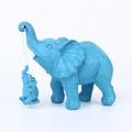 Women's Day Gifts Elephant Statue. Elephant Gifts Compatible With Women Mom Gifts. Decorations Applicable Home Office Bookshelf Tv Stand Shelf Living Room - Silver Mother's Day Gifts for MoM
