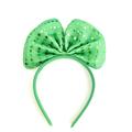 1 Pcs St Patrick's Headbands Green Shamrock Headband For St. Patrick's Day Headbands Holiday Costume Accessories