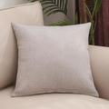 Decorative Toss Pillows Solid Color Home Office Simple Modern Flax Pillow Case Cover Living Room Bedroom Sofa Cushion Cover Modern Sample Room Cushion Cover Pink Blue Sage Green Purple