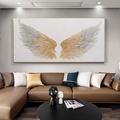 Large Textured painting Wall Art Wing Art Painting Wing Canvas Painting contemporary Angel Wing Hand painted canvas Wing Canvas art Rolled Canvas No Frame
