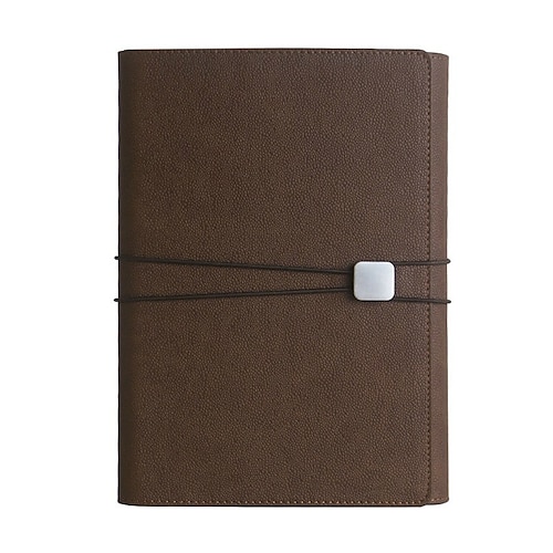 Pelle rivista Taccuino Governato A5 5.8×8.3 pollici Tinta unita PU Copertina morbida Portatile 180 Pagine Taccuino per Scuola Ufficio Vintage anni '50